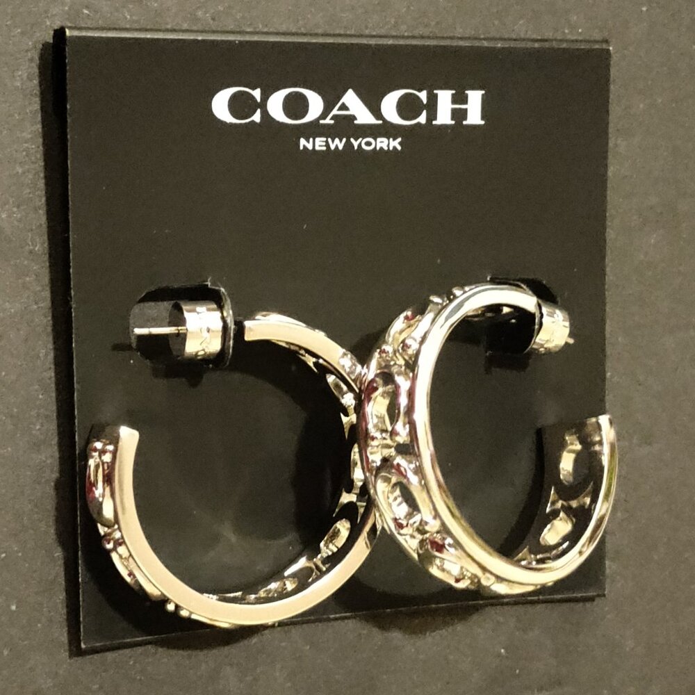 Coach lrg Logo Huggee Hoops